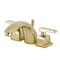 Kingston Brass KS2952QLL Mini-Widespread Bathroom Faucet, Polished Brass KS2952QLL - alternate 1
